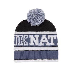 Victoria's Secret PINK Pom Pom Beanie (PINK Nation Blue)